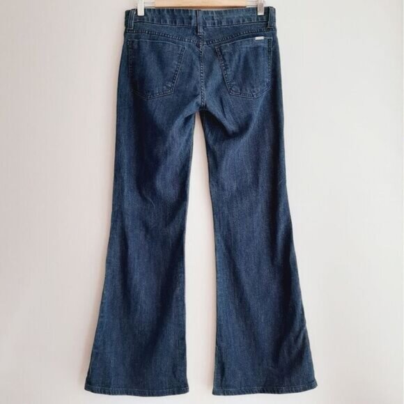 FIDELITY | Octavia Mid Rise Trousers Flare Leg Jeans Jett Rinse Sz 29 - Picture 5 of 12